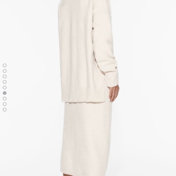 bnwt Oysho heathered cream cardigan with pockets - Picture 6 of 8